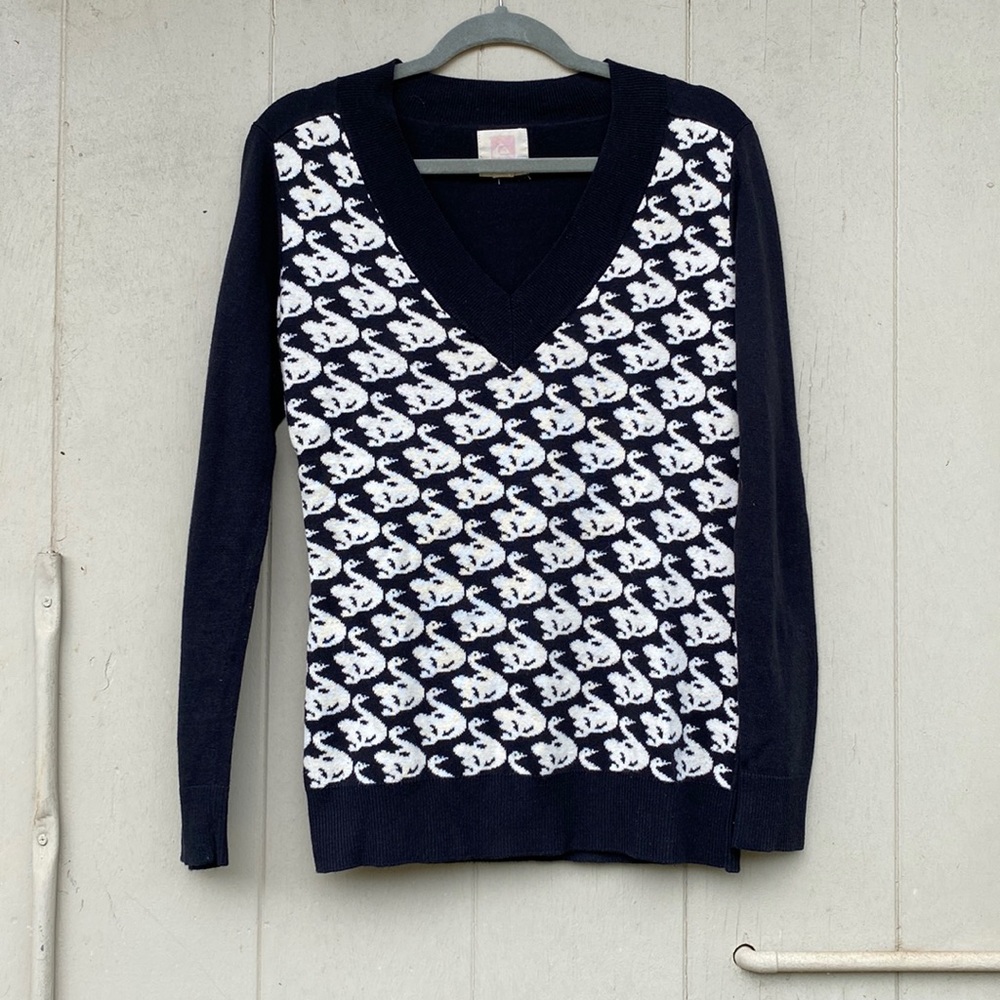 Quicksilver V-Neck Printed Sweater